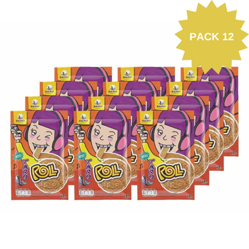 Fish Snack Bar-B-Q Flavoured 13g ( Pack 12 ) | ทาโร โรล ปลาสวรรค์รสบาร์บีคิว 13g ( แพ็ค 12 )