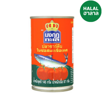 Sardine in Tomato Sauce 145g | ปลาซาร์ดีนในซอสมะเขือเทศ 145g