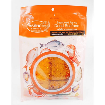 Seasoned Dried Squid with Caramel and Chilli (Spicy)150g | หมึกอบชุบ (เผ็ด) 150g