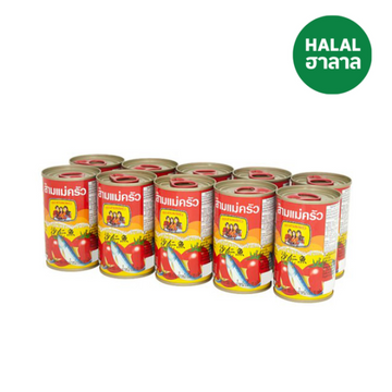Sardine in Tomato Sauce 155g ( Pack 10 ) | ซาร์ดีนซอสมะเขือเทศฝาดึง 155g ( แพ็ค 10 )
