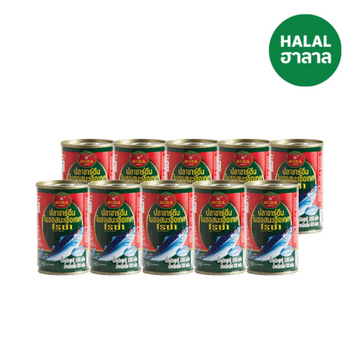 Sardine in Tomato Sauce 155g ( Pack 10 ) | ปลาซาร์ดีนในซอสมะเขือเทศ155g ( แพ็ค 10 )