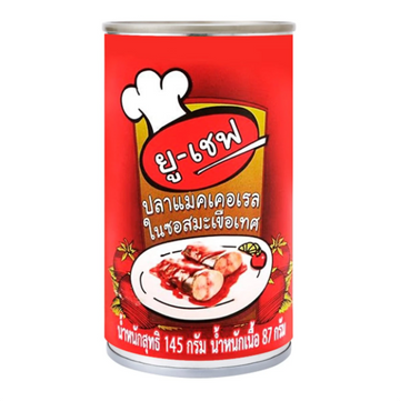 Mackerel in Tomato Sauce 145g | ปลาแมคเคอเรลในซอสมะเขือเทศ 145g