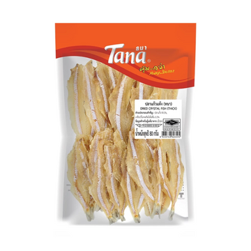 Dried Crystal Fish (THICK) 80g | ปลาแก้วแห้ง (หนา) 80g