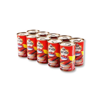 Mackerel in Tomato Sauce 155g ( Pack 10 ) | ปลาแมคเคอเรลในซอสมะเขือเทศ155g ( แพ็ค 10 )