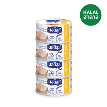 Tuna Chunk Soybean Oil 165g ( Pack 4 ) | ทูน่าก้อนน้ำมันถั่วเหลือง165g ( แพ็ค 4 )