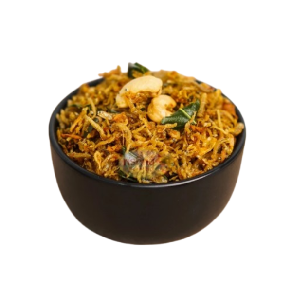 Crispy Fried Tiny Anchovy TOM YUM Flavour 110g | ปลาข้าวสารกรอบ รสต้มยำ 110g