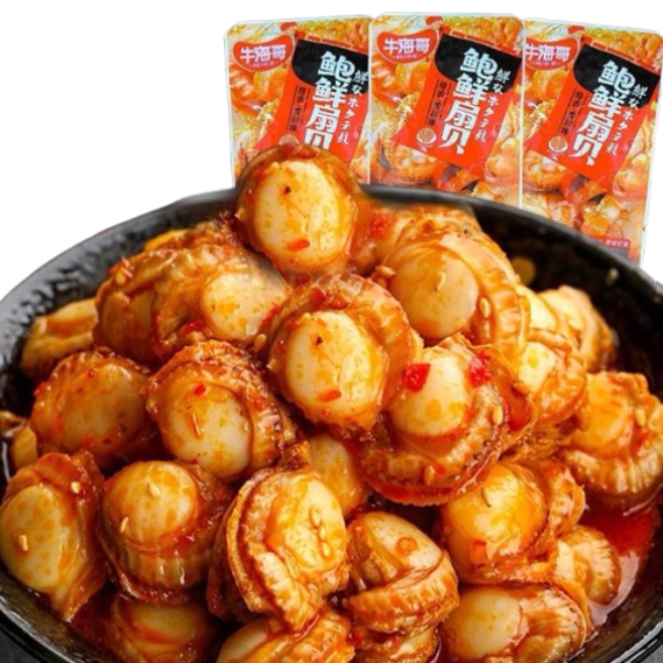 Mala Scallops 12g | หอยเชลล์รสหม่าล่า 12g