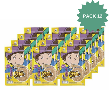 Fish Snack Spicy Flavoured 13g ( Pack 12 ) | ทาโร โรล ปลาสวรรค์รสเข้มข้น 13g ( แพ็ค 12 )