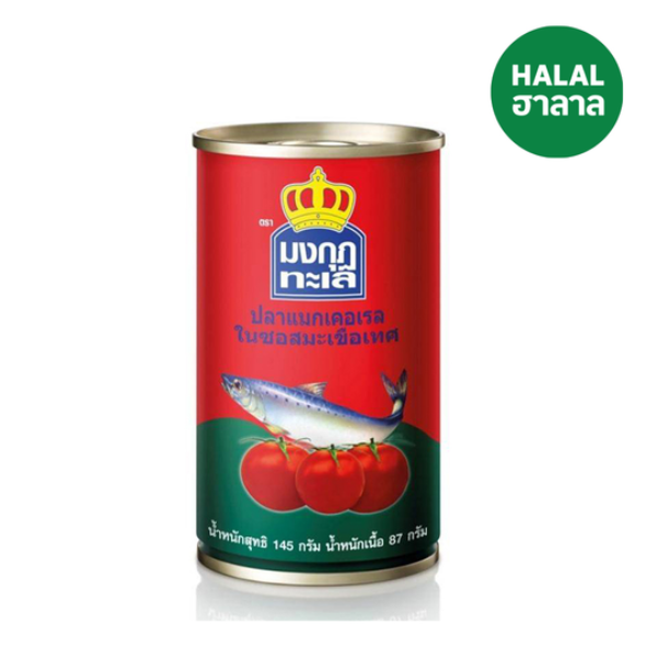 Mackerel in Tomato Sauce 145g | แมคเคอเรลในซอสมะเขือเทศ 145g