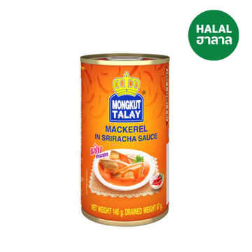 Mackerel in Sriracha Sauce 145g | ปลาแมคเคอเรลในซอสพริกศรีราชา 145g