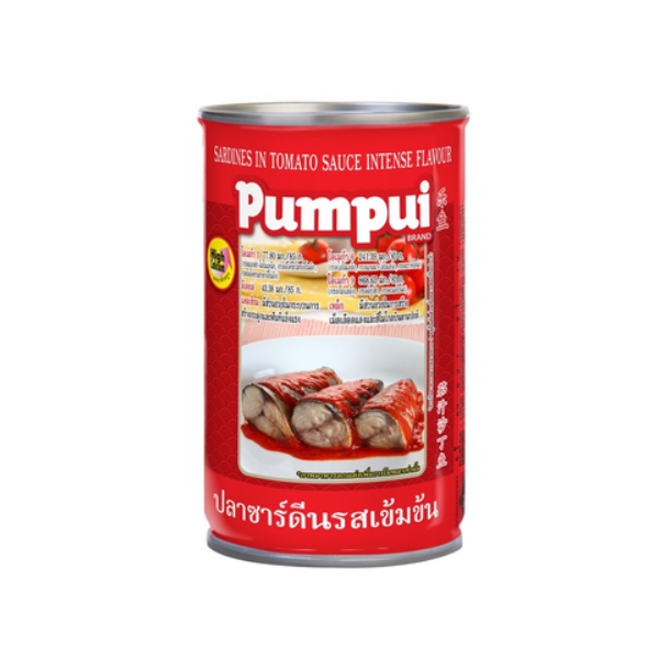 Sardines in Tomato Sauce 155g | ปลาซาร์ดีนในซอสมะเขือเทศ 155g