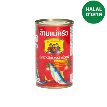 Sardine in Tomato Sauce 155g | ปลาซาร์ดีนฝาช้อนงัด 155g