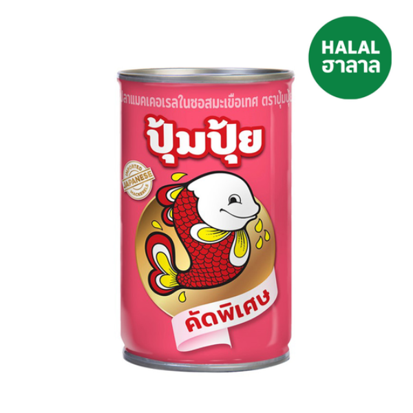 Mackerels in Tomato Sauce 155g | แมคเคอเรลซอสมะเขือเทศชมพู 155g