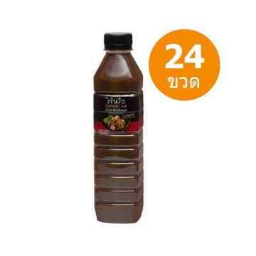 น้ำปลาร้าต้มสุกปรุงรส สูตรต้นตำรับ 500ml (ยกโหล24ขวด)