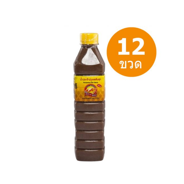 น้ำปลาร้าต้มสุกปรุงรส 400ml (ยกโหล12ขวด)