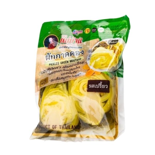 ผักกาดดอง รสเปรี้ยว หั่นชิ้น 500g