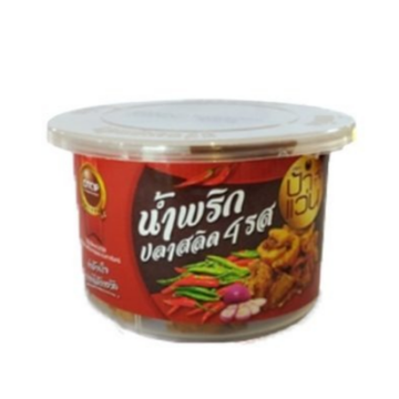 น้ำพริกปลาสลิด 4 รส 30g