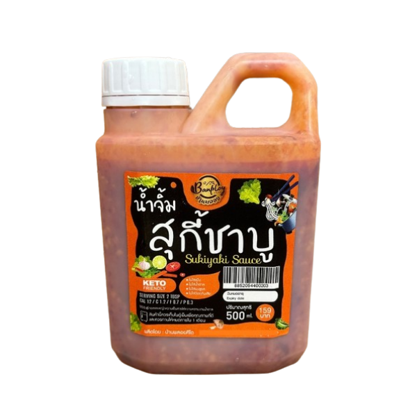 Keto Sukiyaki Shabu Dipping Sauce 500ml น้ำจิ้มสุกี้ชาบู 500ml