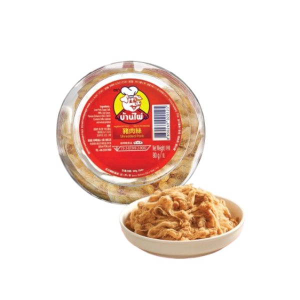 Pork Floss Round Box 70g | หมูหยองกรอบ กล่องกลม 70g