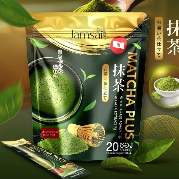 Matcha Plus Supplement 100g ผลิตภัณฑ์เสริมอาหาร มัทฉะ พลัส 100g