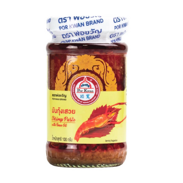 Shrimp Paste with Bean Oil 100g | มันกุ้งเสวย 100g