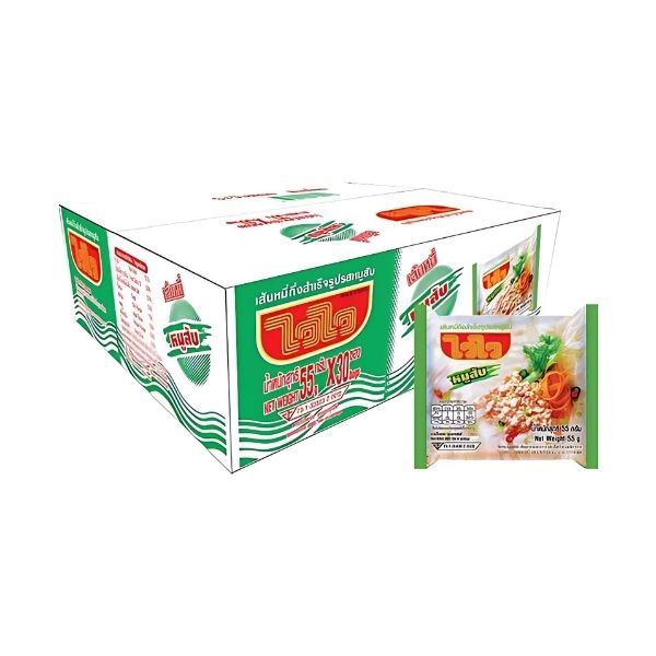 เส้นหมี่รสปรุงรสหมูสับ 55g ( แพค 30 ซอง )