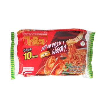 บะหมี่กึ่งสำเร็จรูป รสหอยลายผัดฉ่า 60g ( แพค 10 ซอง )