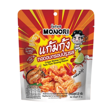 Crispy Shrimp Cheek Tom Yum Goong Flavour 22g | แก้มกุ้ง รสต้มยำกุ้ง 22g