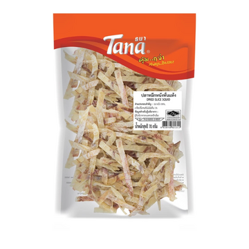 Dried Slice Squid 70g | ปลาหมึกหนังหั่นแห้ง 70g