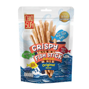 Crispy Fish Stick original 70g | ปลาแท่งกรอบ รสออริจินัล 70g