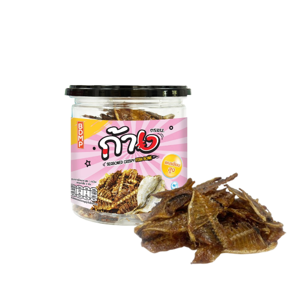 Seasoned Crispy Fish Bone 80g | ก้างกรอบ (ก้างปลาปรุงรส) 80g