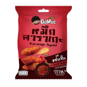 Karaage Squid Zab Zeed (spicy) 18g | หมึกคาราเกะ รสแซ่บซี๊ด 18g