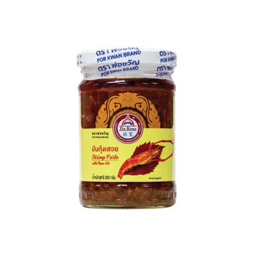 Shrimp Paste with Bean Oil 200g | มันกุ้งเสวย 200g