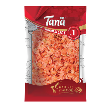 Dried Sea Shrimp (Shell-On) 100g | กุ้งผัดไทยติดเปลือก 100g