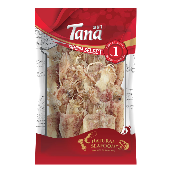 Dried Squid 100g | ปลาหมึกหนังหน้ากว้างแห้ง 100g